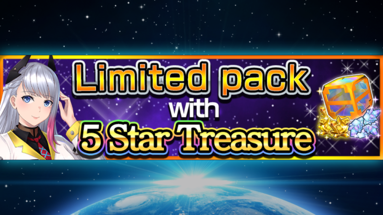 Limited Pack Sales includes 5 Star Treasures