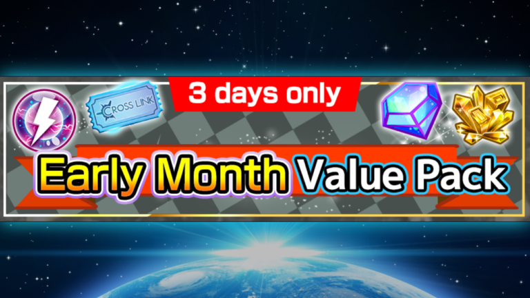 [3 days only] Early Month Value Pack Announcement