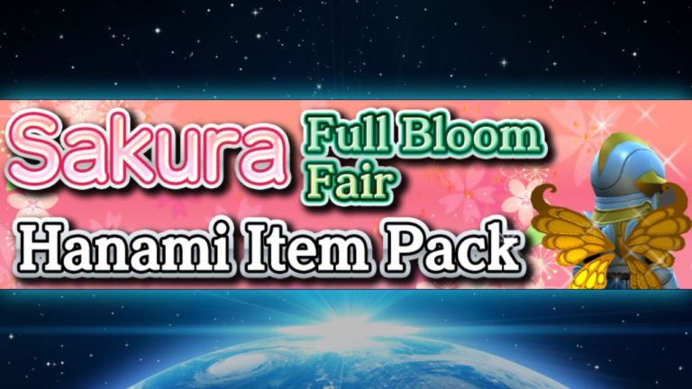 Sakura Full Bloom Fair Item Pack Announcement